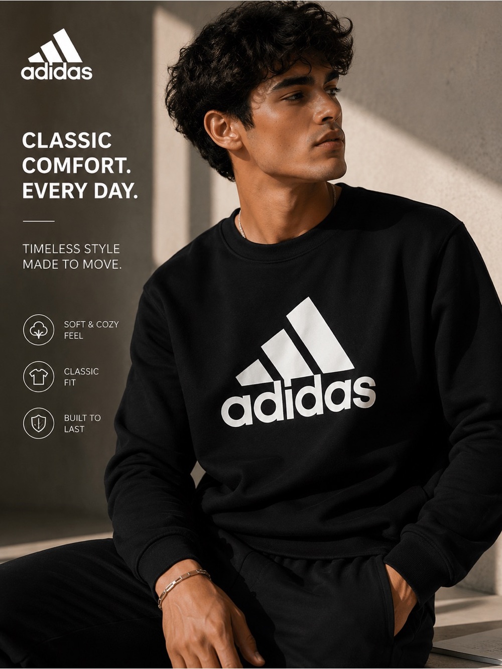 ‼️🔥🆕 Adidas Men’s Sweatshirt